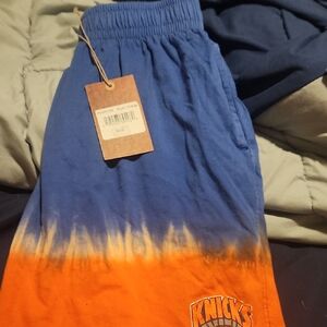 Mitchell & Ness Blue and Orange Ombre Kids Sweatpants